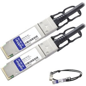 AddOn NetAPP X6594-R6 Compatible TAA Compliant 40GBase-CU QSFP+ to QSFP+ Direct Attach Cable (Active Twinax, 1m) X6594-R6-AO