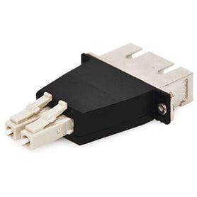 Addon Networks Add-Adpt-Fcffcf-Ss Fibre Optic Adapter Lc/Sc 1 Pc(S) Black, Grey