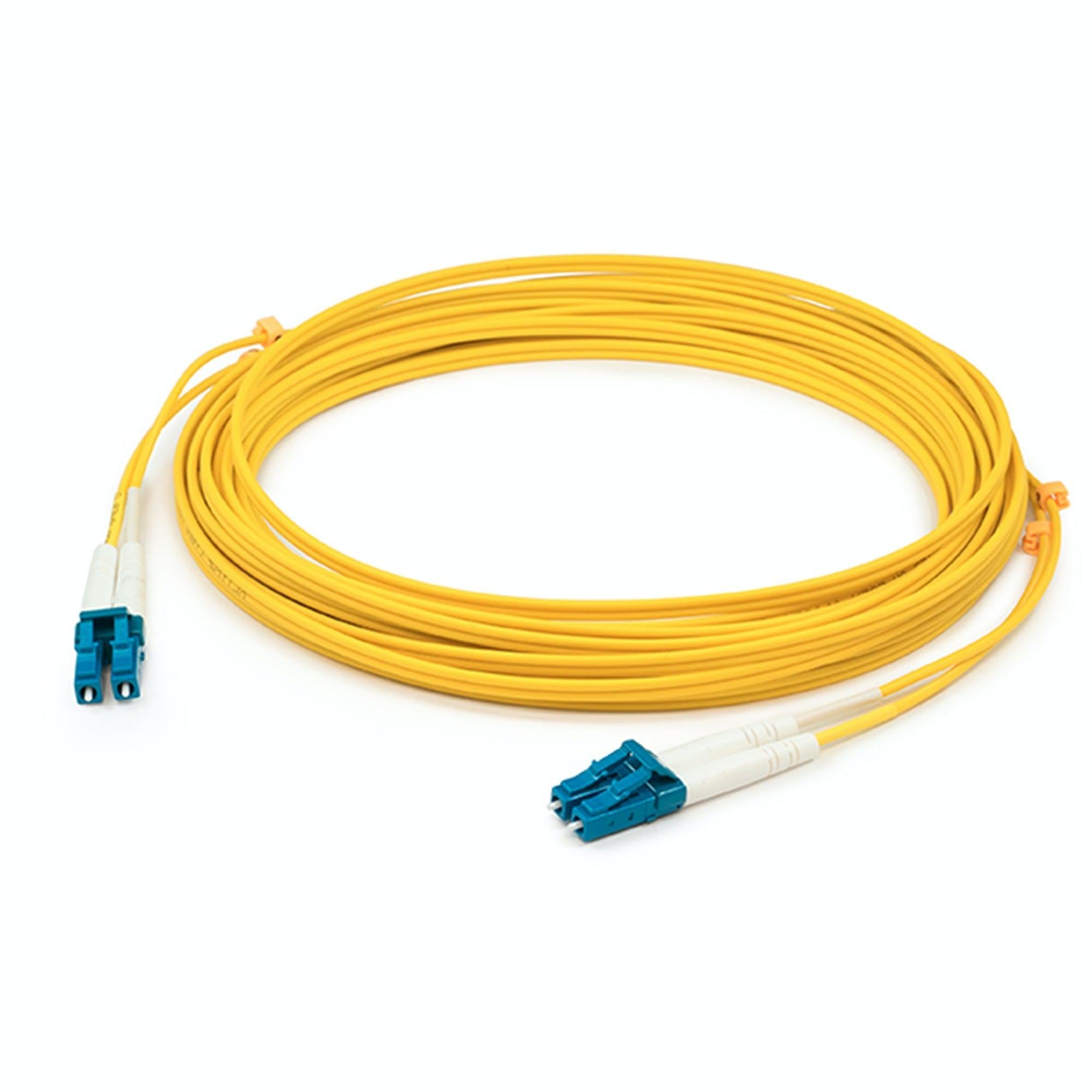 Addon Networks Add-Lc-Lc-14M9Smflz Fibre Optic Cable 14 M Ofnr Os2 Yellow