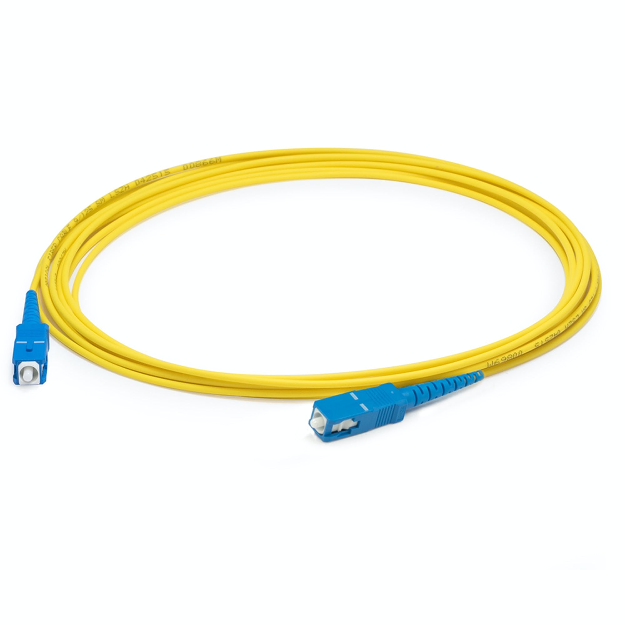 Addon Networks Add-Sc-Sc-12Ms9Smfp Fibre Optic Cable 12 M Ofnp Os2 Yellow