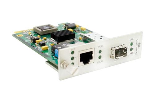Addon Networks Addon - Network Upgrades Media Converter Card 1000Bt-Sfp W/ Open Sfp S Network Media Converter Internal 1000 Mbit/S