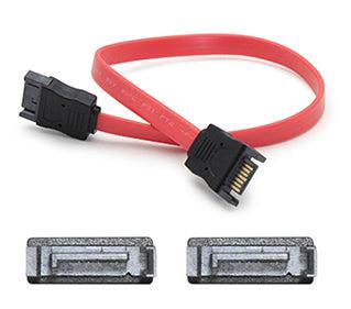 Addon Networks Satamm18In Sata Cable 0.45 M Sata 7-Pin Red