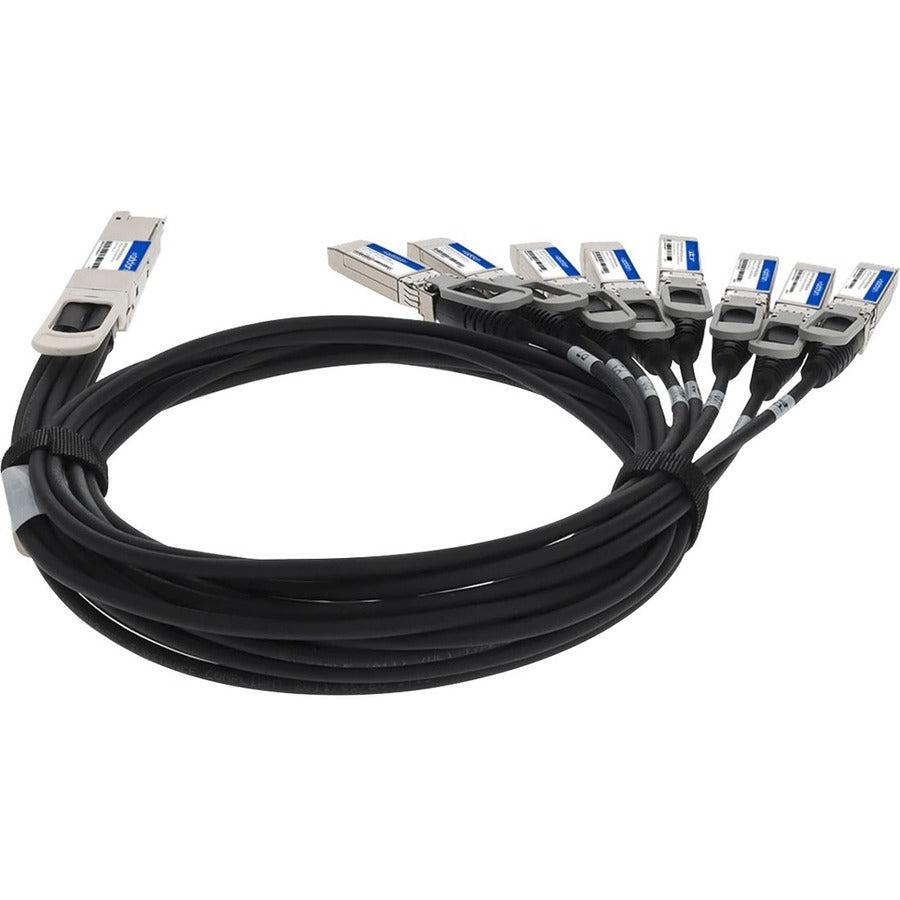 Addon Networks Qdd8Sfp28Pdac2-5M-Ao Infiniband Cable 2.5 M Qsfp-Dd 8X Sfp28 Black