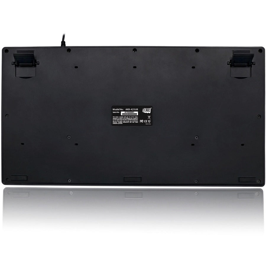 Adesso EasyTouch Rackmount Touchpad Keyboard AKB-425UB