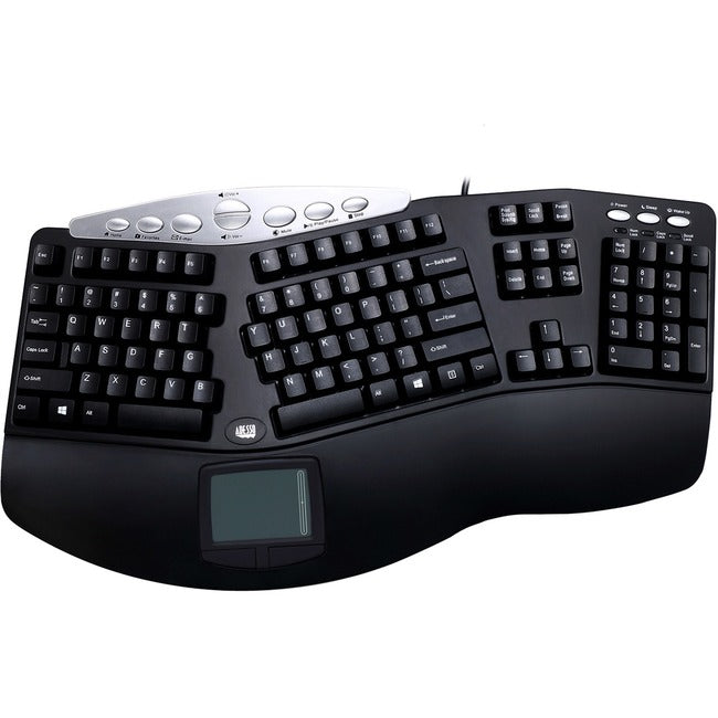 Adesso Tru-Form Pck-308Ub Pro Contoured Ergonomic Keyboard