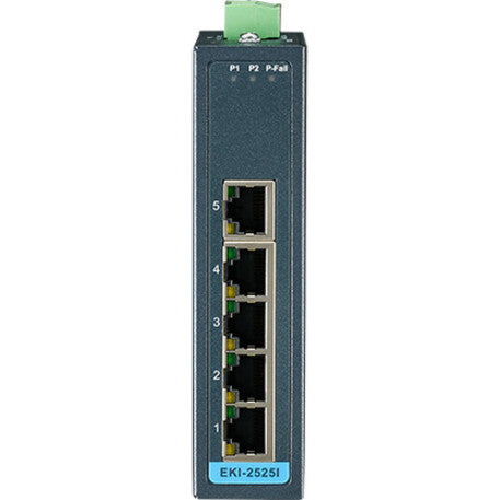Advantech 5-Port Ethernet Switch w/ Wide Temp EKI-2525I-BE