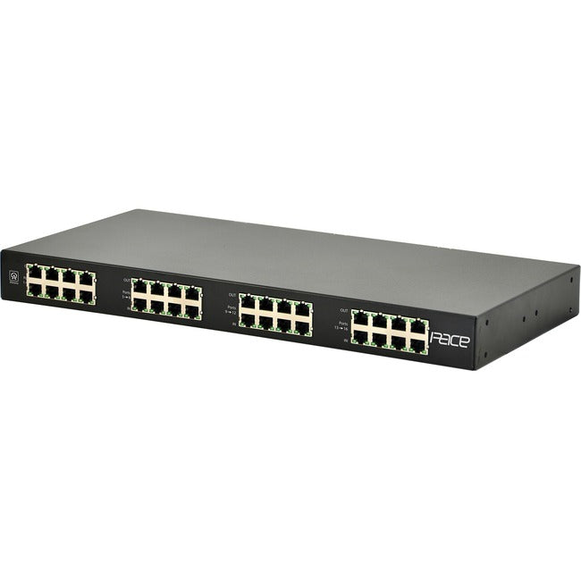 Altronix Sixteen (16) Port Ip And Poe+ Over Extended Distance Cat5E Receiver