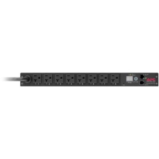 Apc Ap7901B Power Distribution Unit (Pdu) 8 Ac Outlet(S) 1U Black