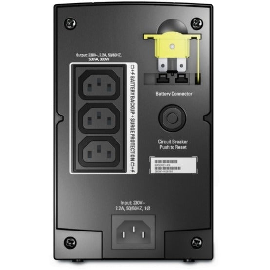 Apc Back-Ups 500Va 0.5 Kva 300 W 4 Ac Outlet(S)