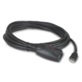 Apc Netbotz Usb Latching Repeater Cable, Lszh - 5M Usb Cable 5.00 M Usb A Black