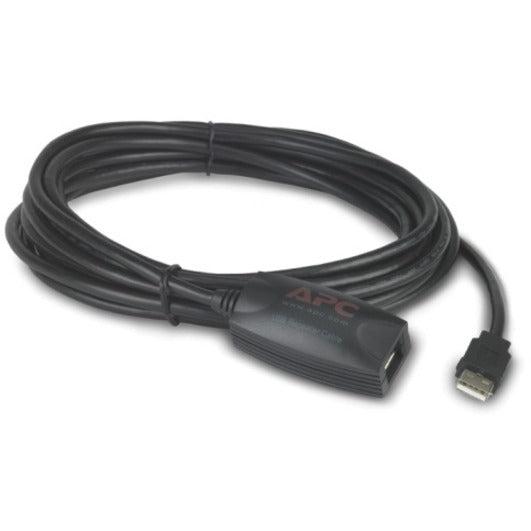 Apc Netbotz Usb Latching Repeater Cable, Lszh - 5M Usb Cable 5.00 M Usb A Black