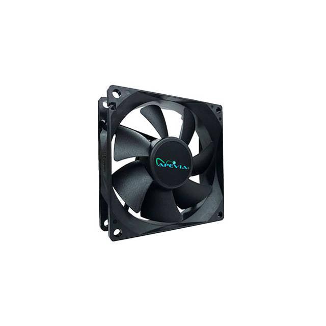 Apevia Af58S-Bk 80Mm 4Pin Molex + 3Pin Motherboard Black Case Fan (5-Pk)