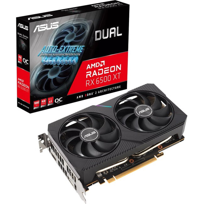 Asus Amd Radeon Rx 6500 Xt Graphic Card - 4 Gb Gddr6