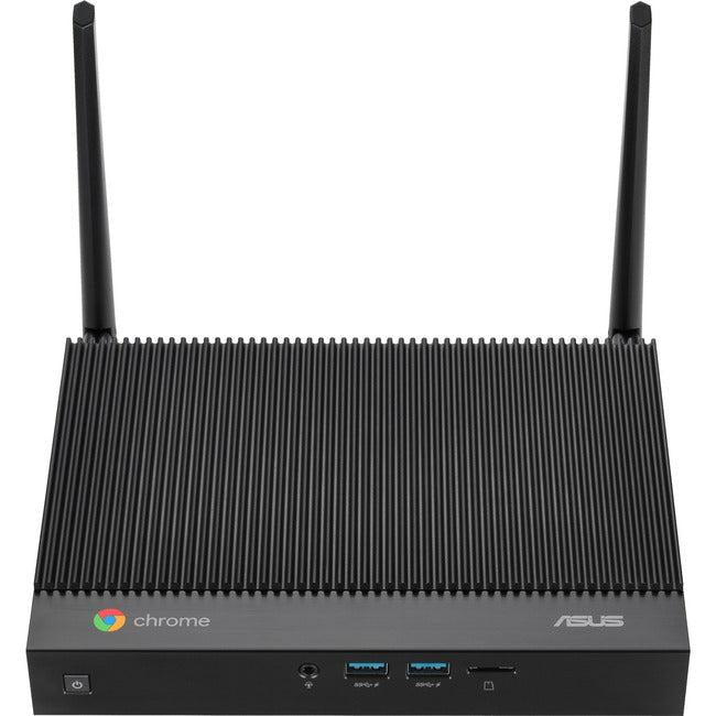 Asus Chromebox CHROMEBOX4-F5050U Desktop Computer - Intel Core i5 10th Gen i5-10210U - 8 GB - 256 GB SSD - Gun Metal