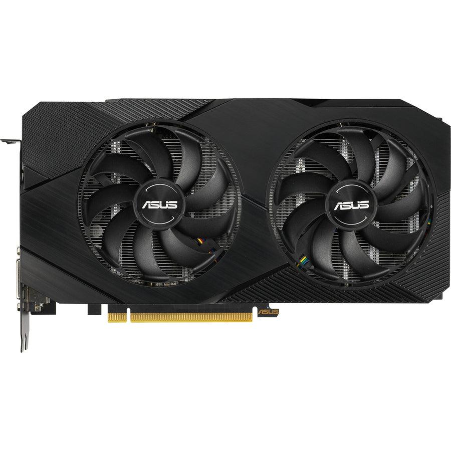 Asus Geforce Rtx 2060 Overclocked 6G Gddr6 Dual-Fan Evo Edition Vr Ready Hdmi Displayport Dvi Graphics Card (Dual-Rtx2060-O6G-Evo)