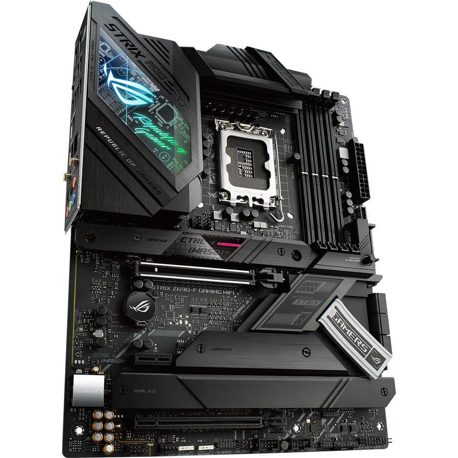 Asus Rog Strix Z690-F Gaming Wifi Lga1700/ Intel Z690/ Ddr5/ Wifi & Bluetooth/ Sata3&Usb3.2/ M.2/ Atx Motherboard