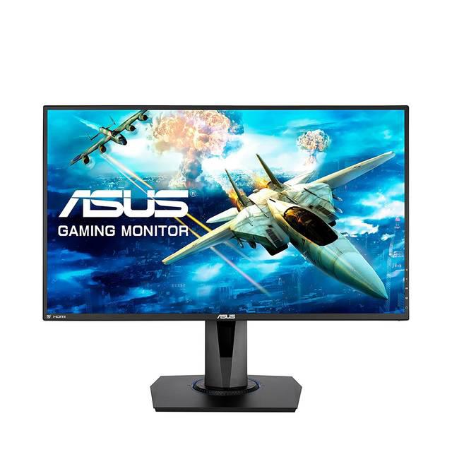 Asus Vg275Q 27 Inch Widescreen 100,000,000:1 1Ms Vga/2Hdmi/Displayport Lcd Monitor W/ Speakers (Black)