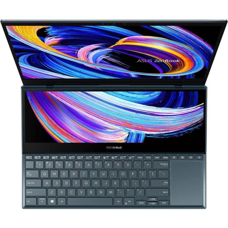 Asus ZenBook Pro Duo 15 UX582 UX582HS-XH99T 15.6 Touchscreen Notebook - 4K UHD - Intel Core i9 11th Gen i9-11900H - 32 GB - 1 TB SSD - Celestial Blue"