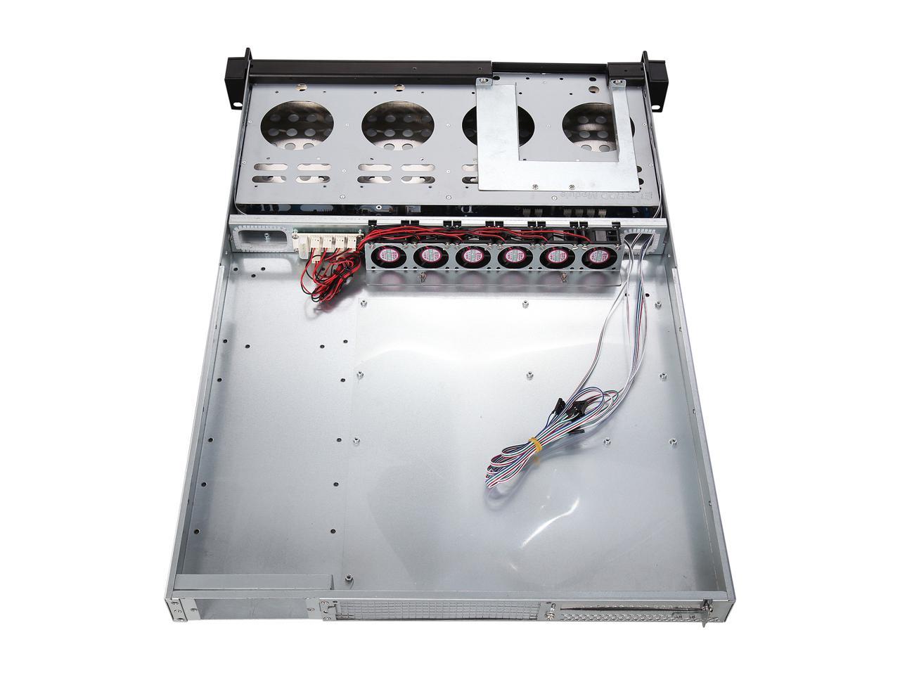 Athena Power Rm-1U1043He12 12Gb/S 1U Hot-Swap 4-Bay E-Atx Rackmount Server Chassis - Oem