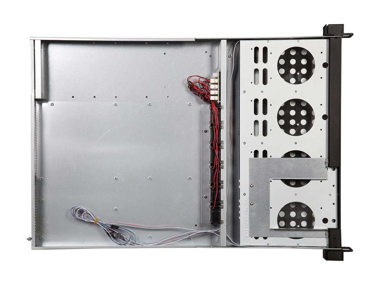 Athena Power Rm-1U1043He12 12Gb/S 1U Hot-Swap 4-Bay E-Atx Rackmount Server Chassis - Oem