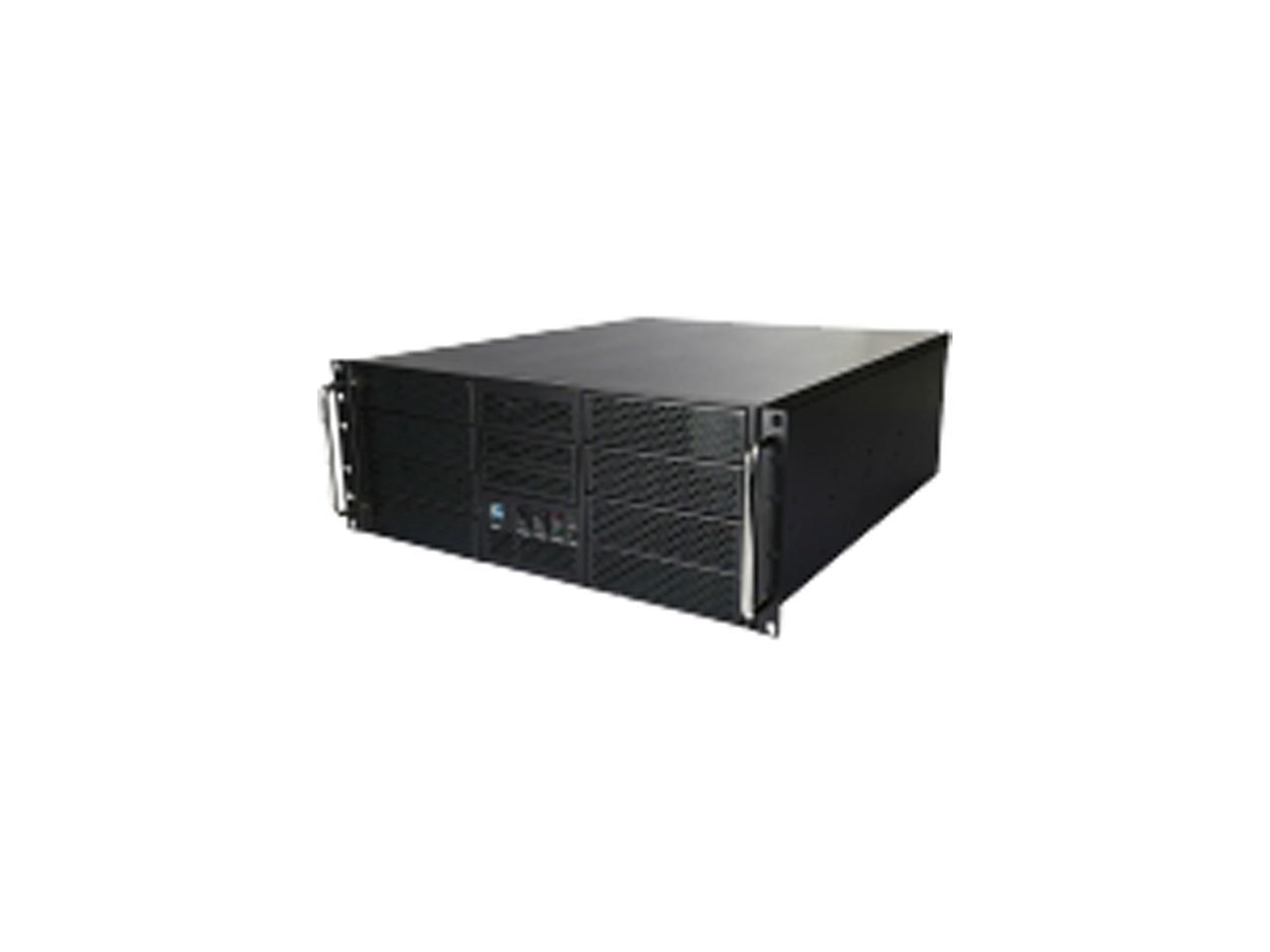 Athena Power Rm-4Uwin5258G 4U Desktop Ipc Gpu Chassis, 8 Slot, 8X 5.25" Bay, 2X Usb 3.0 Ports 8 External 5.25" Drive Bays