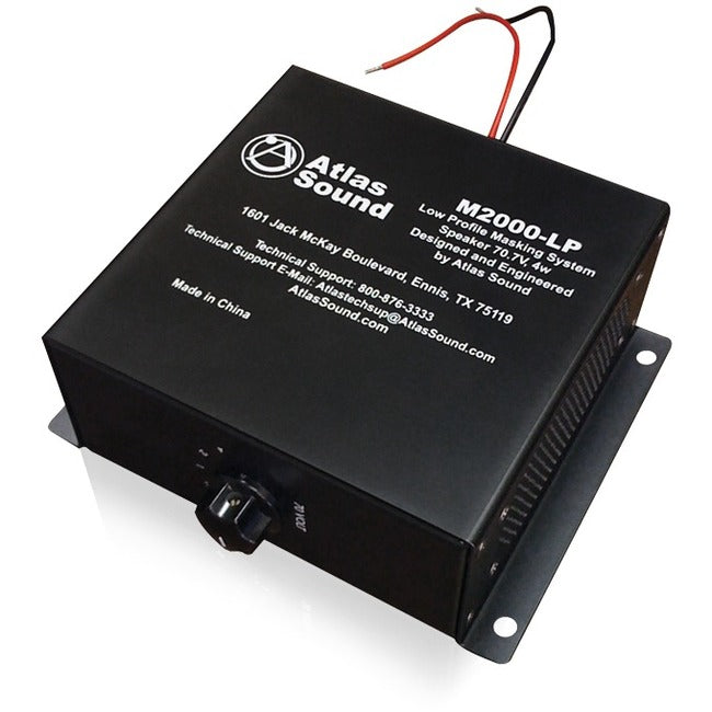 AtlasIED Floor Standing Speaker - 4 W RMS - Black M2000-LP