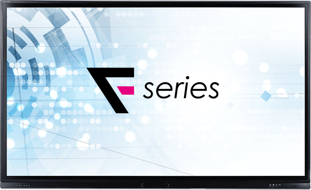 Avocor F8650 Interactive Whiteboard 2.18 M (86") Touchscreen Black Usb