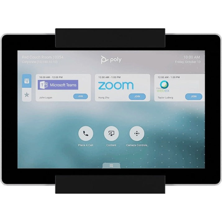 Avteq Surface Mount for Touch Panel, Video Conferencing System, Gang Box, Controller - Black TC8-SM