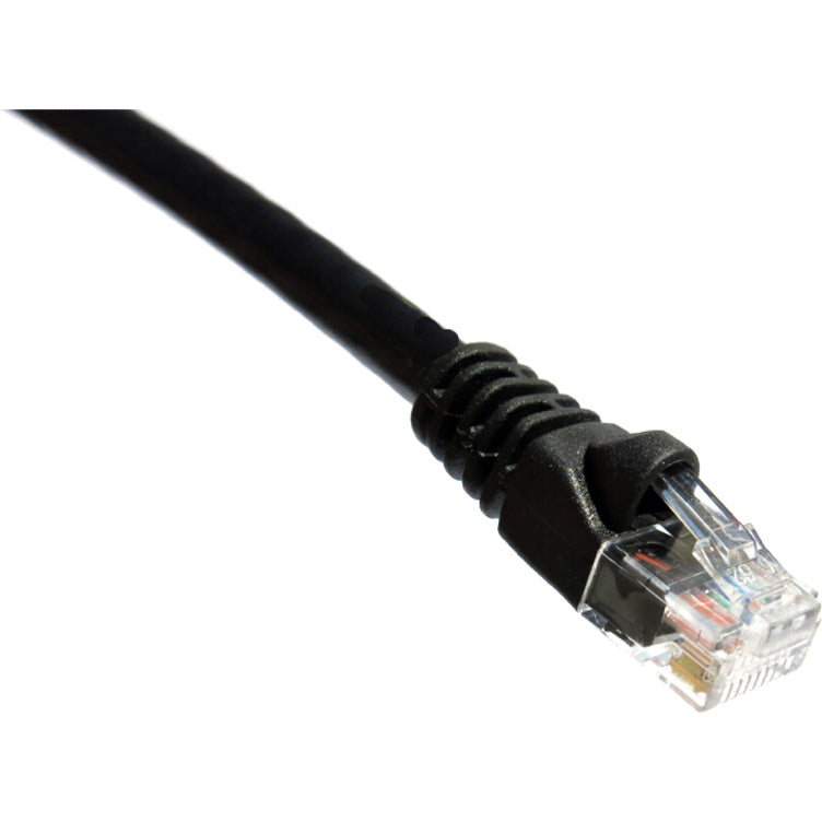 Axiom 15FT CAT5E 350mhz Patch Cable Molded Boot (Black) C5EMB-K15-AX