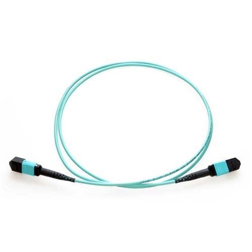 Axiom 50M Mpo M/M Om4 Fibre Optic Cable Mpo/Mtp Turquoise