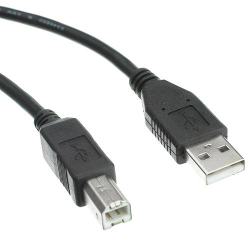 Axiom 6Ft Usb2.0-A/Usb2.0-B Usb Cable 1.8 M Usb A Usb B Black