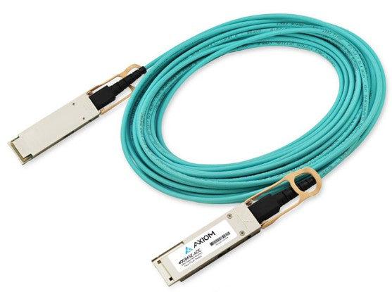 Axiom Aoc-Q-Q-100G-20M-Ax Fibre Optic Cable Qsfp28 Turquoise