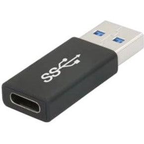 Axiom Usba3Musbcf-Ax Cable Gender Changer Usb-A 3.0 Usb-C 3.1 Black