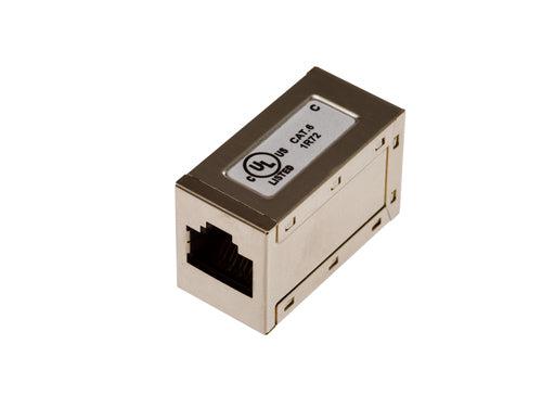 Axis Coupler Rj-45 Brushed Steel