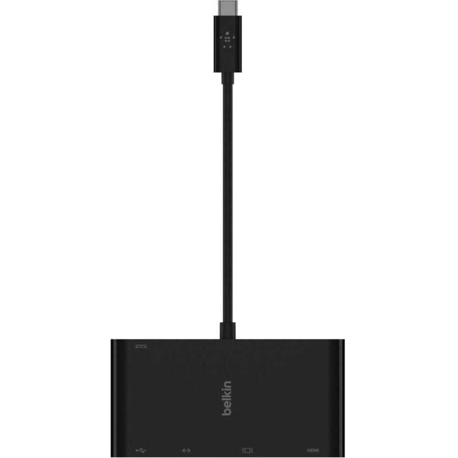 Belkin Avc004Btbk Interface Hub Usb 3.2 Gen 1 (3.1 Gen 1) Type-C Black