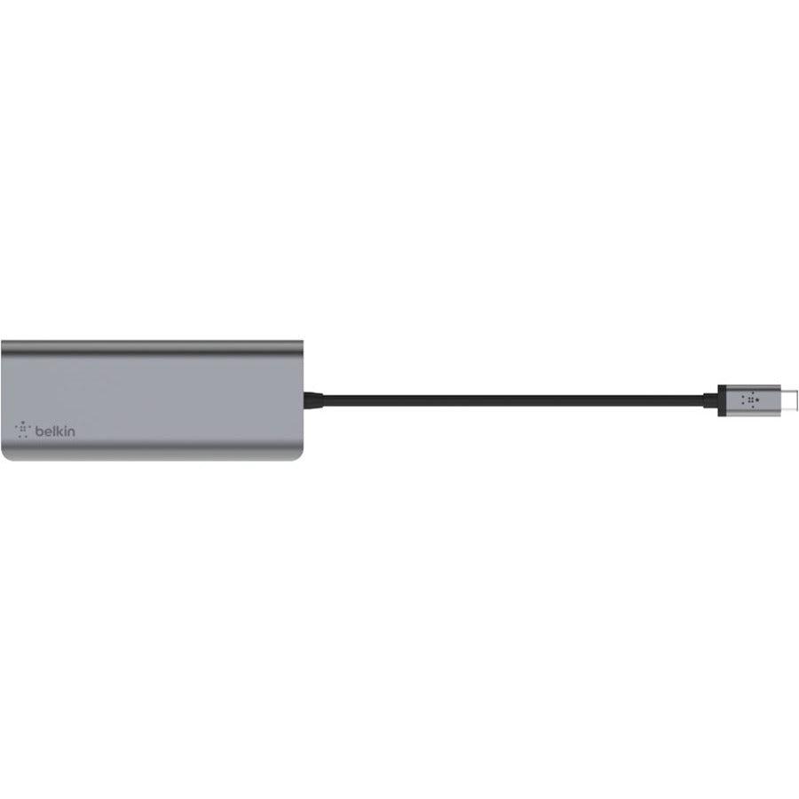 Belkin Avc008Btsgy Interface Hub Usb 3.2 Gen 1 (3.1 Gen 1) Type-C 5000 Mbit/S Black, Grey