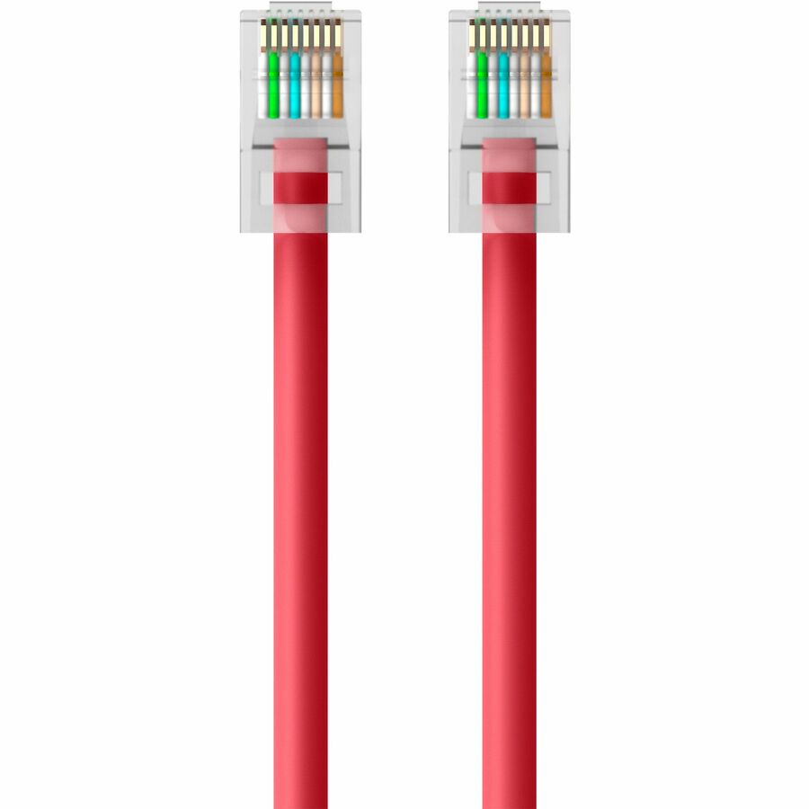 Belkin Cat5e Patch Cable A3L791-12-RED