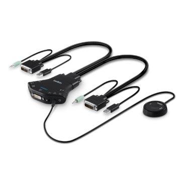Belkin F1Dn102F-3Ea Kvm Switch Black