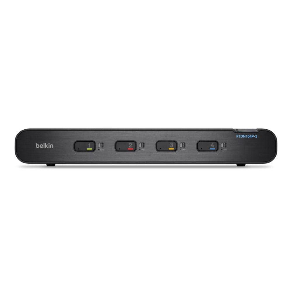 Belkin F1Dn104P-3 Kvm Switch Black