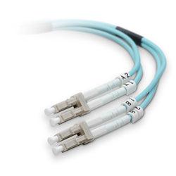 Belkin Lc - Lc, Mmf, Om4, 1M Fibre Optic Cable Ofc Turquoise