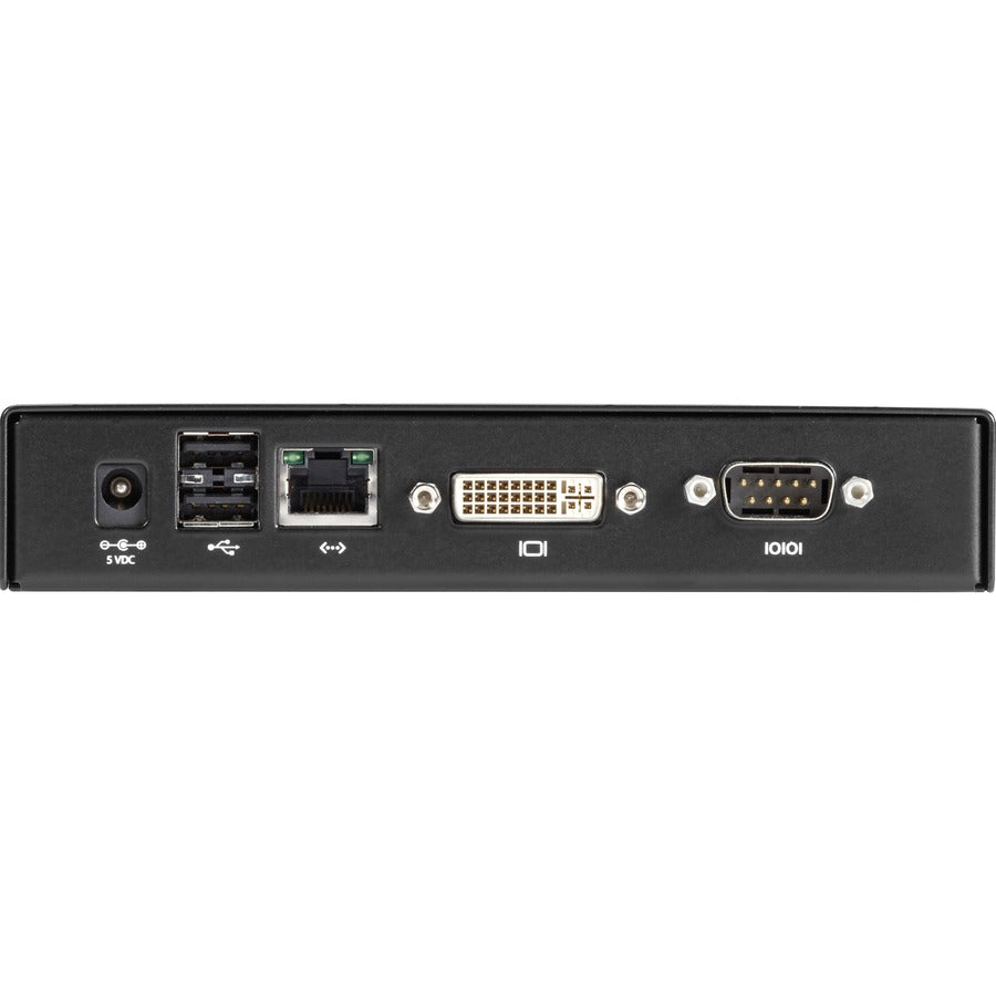 Black Box Emerald™ SE DVI KVM-over-IP Matrix Switch Receiver - Single Head, Full HD DVI, VUSB 2.0, Serial, Audio EMD2000SE-R