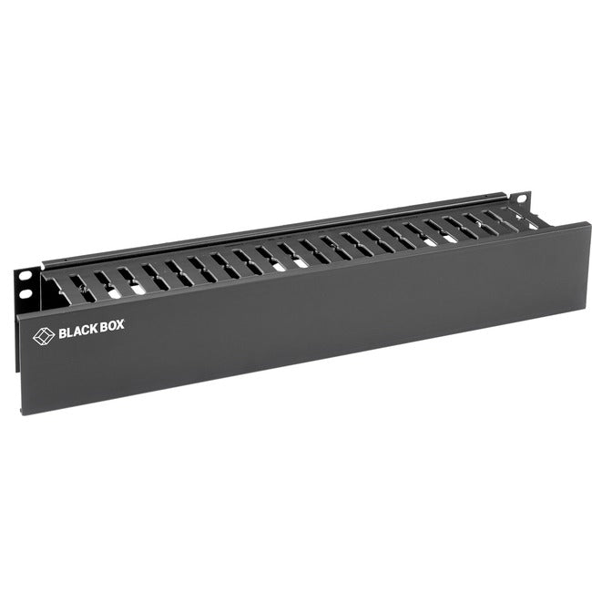 Black Box Horizontal IT Rackmount Cable Manager - 2U, 19 RMT102A-R4