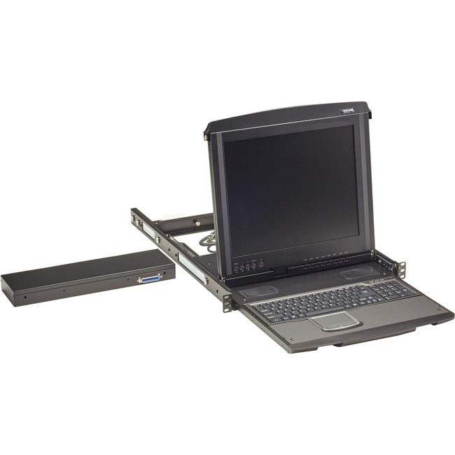 Black Box ServView V with 8-Port KVM Switch, VGA, USB, PS/2 KVT517A-8UV