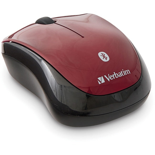 Bluetooth&Reg; Wireless Tablet Multi-Trac Blue Led Mouse - Garnet