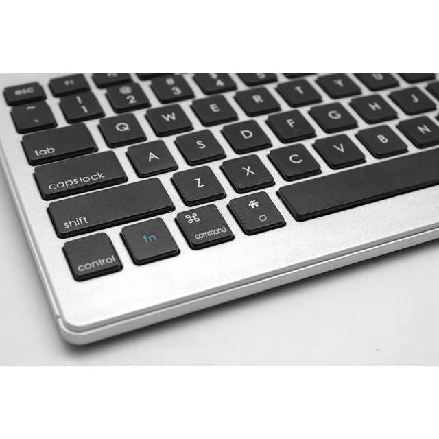 Bornd B33 Wireless Bluetooth 3.0 Keyboard For Pc/Ipad 1,2,3, Mini/Tablet/Smart Phone (Silver)