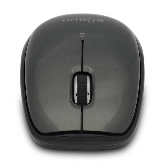 Bornd C170B Wireless Bluetooth 3.0 Optical Mouse (Black)