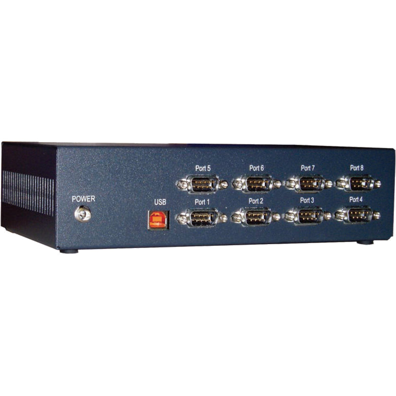 Brainboxes 8 Port RS422/485 USB to Serial Multi Drop Hub US-601