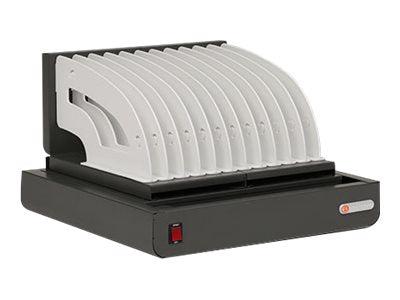 Bretford Cube Micro Tray Portable Device Management Cart Violet