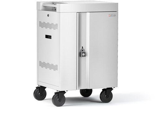 Bretford Cube Mini Portable Device Management Cart White