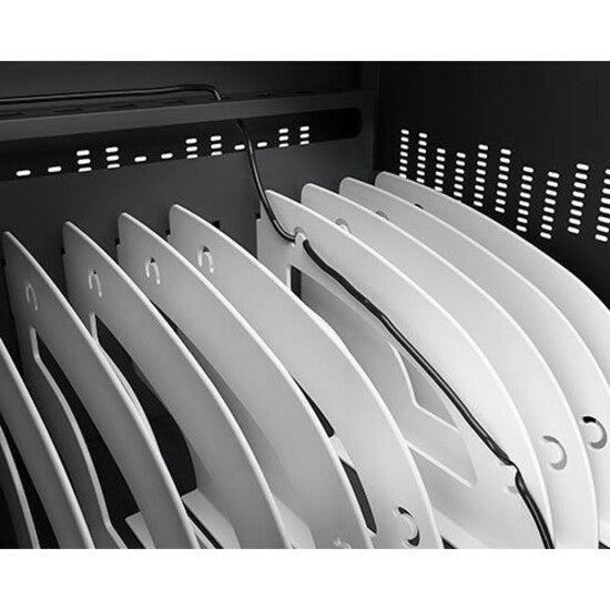 Bretford Cube Portable Device Management Cart Charcoal